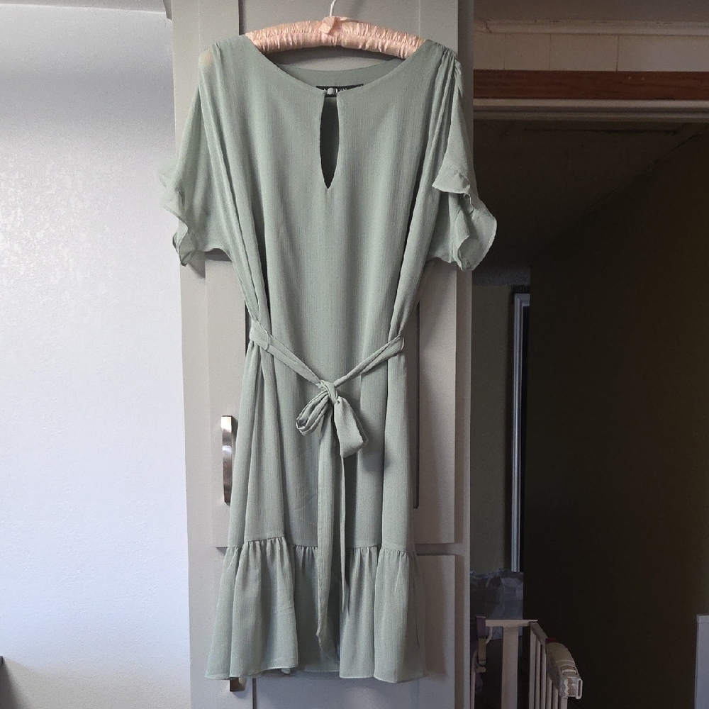 Ralph Lauren Sage Midi Dress